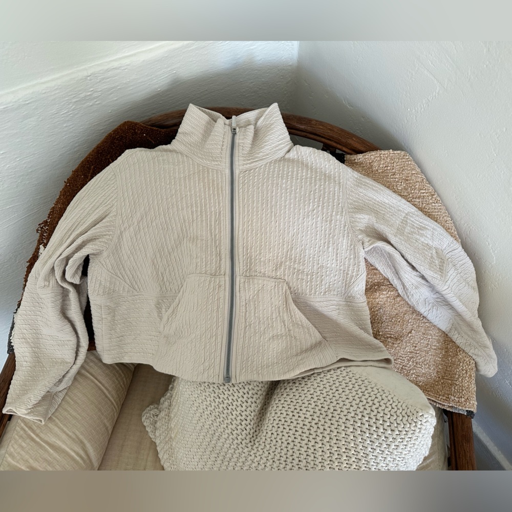 Lululemon oversized zip up